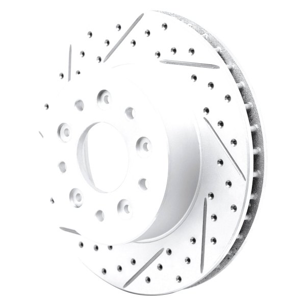 DFC® - Drilled and Slotted Front Drilled and Slotted Brake Rotor