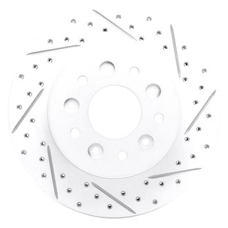 DFC® - Drilled and Slotted Front Passenger Side Brake Rotor