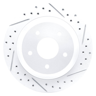 DFC® - Drilled and Slotted Front Passenger Side Brake Rotor