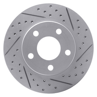 DFC® - Drilled and Slotted Front Passenger Side Brake Rotor
