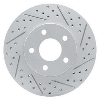 DFC® - Drilled and Slotted Front Passenger Side Brake Rotor