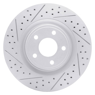 DFC® - Drilled and Slotted Front Driver Side Brake Rotor