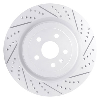DFC® - Drilled and Slotted Rear Driver Side Brake Rotor