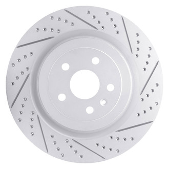 DFC® - Drilled and Slotted Rear Passenger Side Brake Rotor