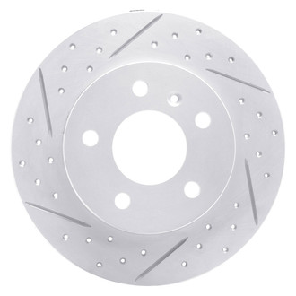 DFC® - Drilled and Slotted Rear Passenger Side Brake Rotor