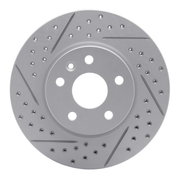 DFC® - Drilled and Slotted Front Drilled and Slotted Brake Rotor