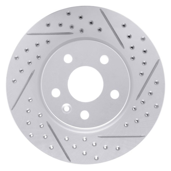 DFC® - Drilled and Slotted Front Drilled and Slotted Brake Rotor