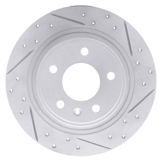 DFC® - Drilled and Slotted Rear Passenger Side Brake Rotor