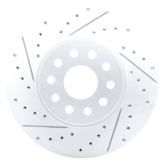 Dynamic Friction Company® - Drilled and Slotted Brake Rotor