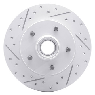 Dynamic Friction Company® - Drilled and Slotted Brake Rotor