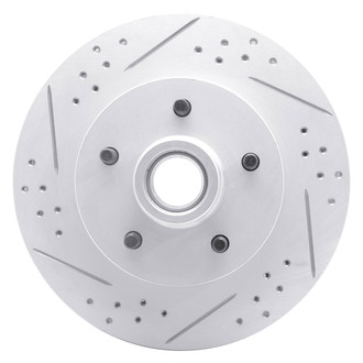 Dynamic Friction Company® - Drilled and Slotted Brake Rotor
