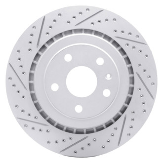 DFC® - Drilled and Slotted Rear Driver Side Brake Rotor