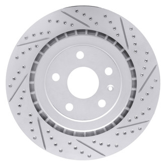 DFC® - Drilled and Slotted Rear Passenger Side Brake Rotor