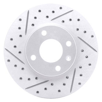 Dynamic Friction Company® - Drilled and Slotted Brake Rotor