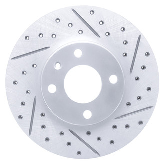 DFC® - Drilled and Slotted Front Passenger Side Brake Rotor
