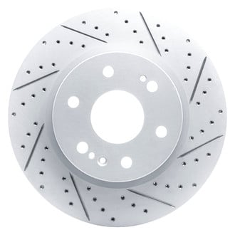 DFC® - Drilled and Slotted Front Passenger Side Brake Rotor