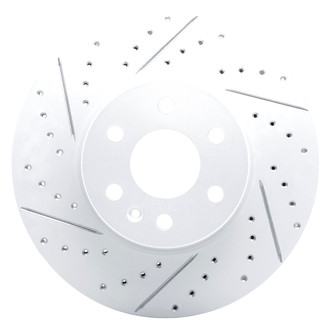 Dynamic Friction Company® - Drilled and Slotted Brake Rotor