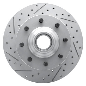 Dynamic Friction Company® - Drilled and Slotted Brake Rotor