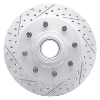 Dynamic Friction Company® - Drilled and Slotted Brake Rotor