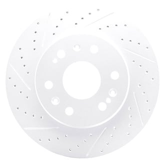 Dynamic Friction Company® - Drilled and Slotted Brake Rotor