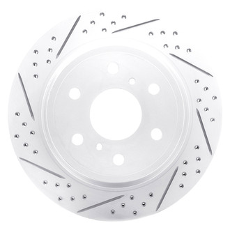 DFC® - Drilled and Slotted Rear Driver Side Brake Rotor