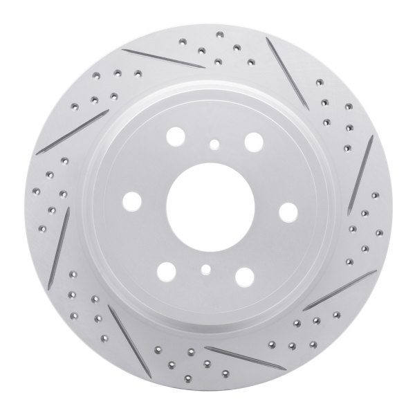 DFC® - Drilled and Slotted Rear Drilled and Slotted Brake Rotor