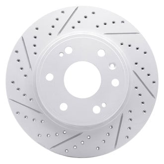DFC® - Drilled and Slotted Front Driver Side Brake Rotor