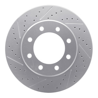Dynamic Friction Company® - Drilled and Slotted Brake Rotor