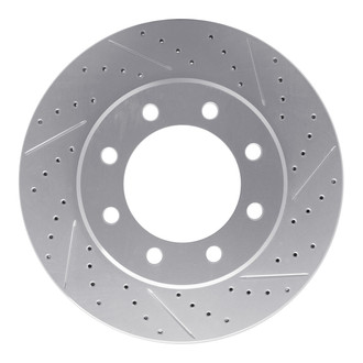 DFC® - Drilled and Slotted Front Passenger Side Brake Rotor