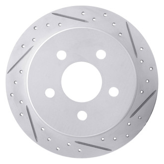 DFC® - Drilled and Slotted Rear Passenger Side Brake Rotor