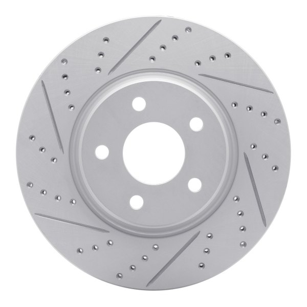 DFC® - Drilled and Slotted Front Drilled and Slotted Brake Rotor