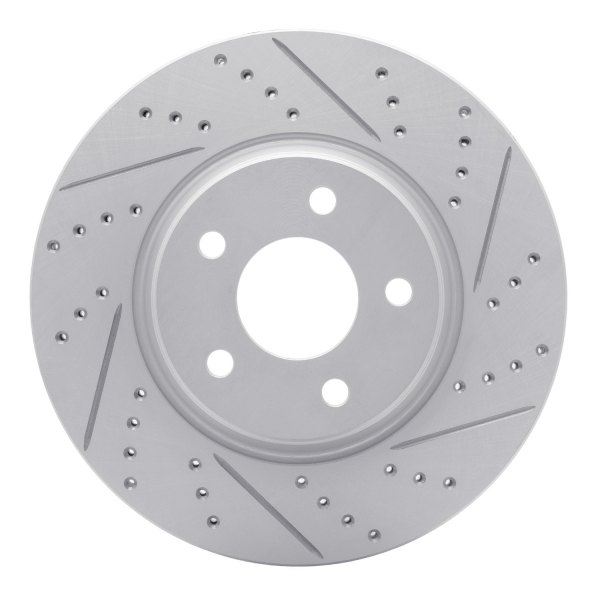 DFC® - Drilled and Slotted Front Drilled and Slotted Brake Rotor