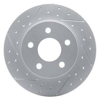 DFC® - Drilled and Slotted Rear Driver Side Brake Rotor