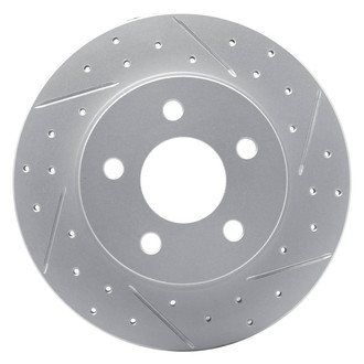 DFC® - Drilled and Slotted Rear Passenger Side Brake Rotor