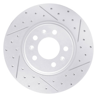 DFC® - Drilled and Slotted Front Passenger Side Brake Rotor