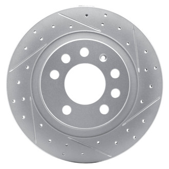 DFC® - Drilled and Slotted Rear Passenger Side Brake Rotor