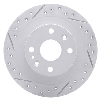 DFC® - Drilled and Slotted Rear Driver Side Brake Rotor