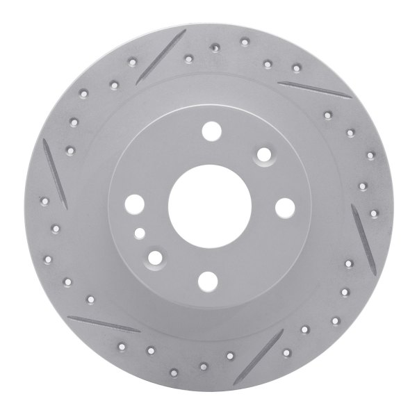 DFC® - Drilled and Slotted Rear Drilled and Slotted Brake Rotor