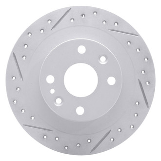 DFC® - Drilled and Slotted Rear Passenger Side Brake Rotor