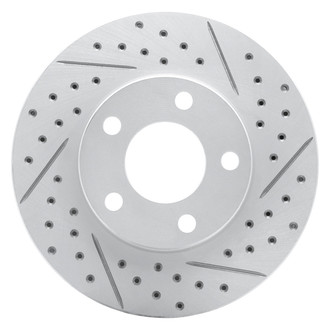 DFC® - Drilled and Slotted Front Passenger Side Brake Rotor