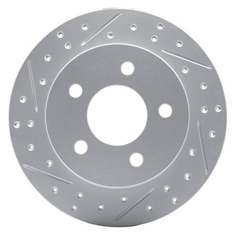 DFC® - Drilled and Slotted Rear Driver Side Brake Rotor