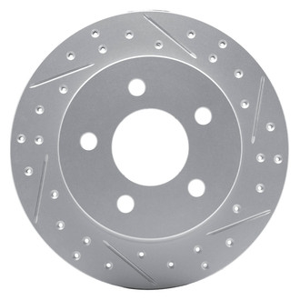 DFC® - Drilled and Slotted Rear Passenger Side Brake Rotor