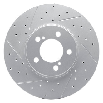 Dynamic Friction Company® - Drilled and Slotted Brake Rotor