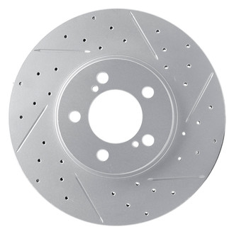 DFC® - Drilled and Slotted Front Passenger Side Brake Rotor