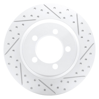 DFC® - Drilled and Slotted Front Passenger Side Brake Rotor