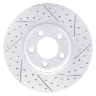 DFC® - Drilled and Slotted Front Passenger Side Brake Rotor