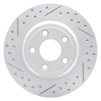 DFC® - Drilled and Slotted Rear Driver Side Brake Rotor