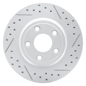 DFC® - Drilled and Slotted Rear Passenger Side Brake Rotor
