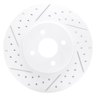 DFC® - Drilled and Slotted Front Driver Side Brake Rotor
