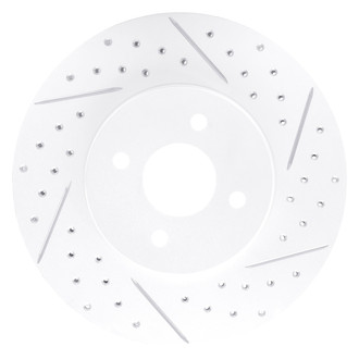 DFC® - Drilled and Slotted Front Passenger Side Brake Rotor